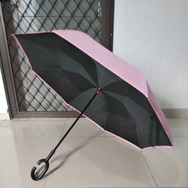 Payung Handle C / Payung Terbalik Kazbrella