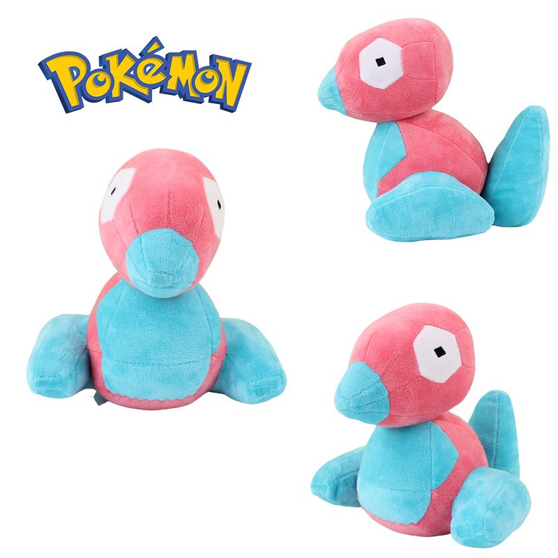 Mainan Plush PP Porygon Bahan Katun Isi Untuk Fans Cuddle