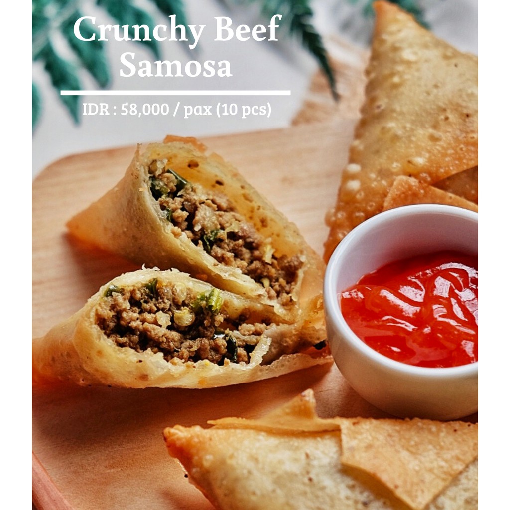 

Samosa Crunchy Beef