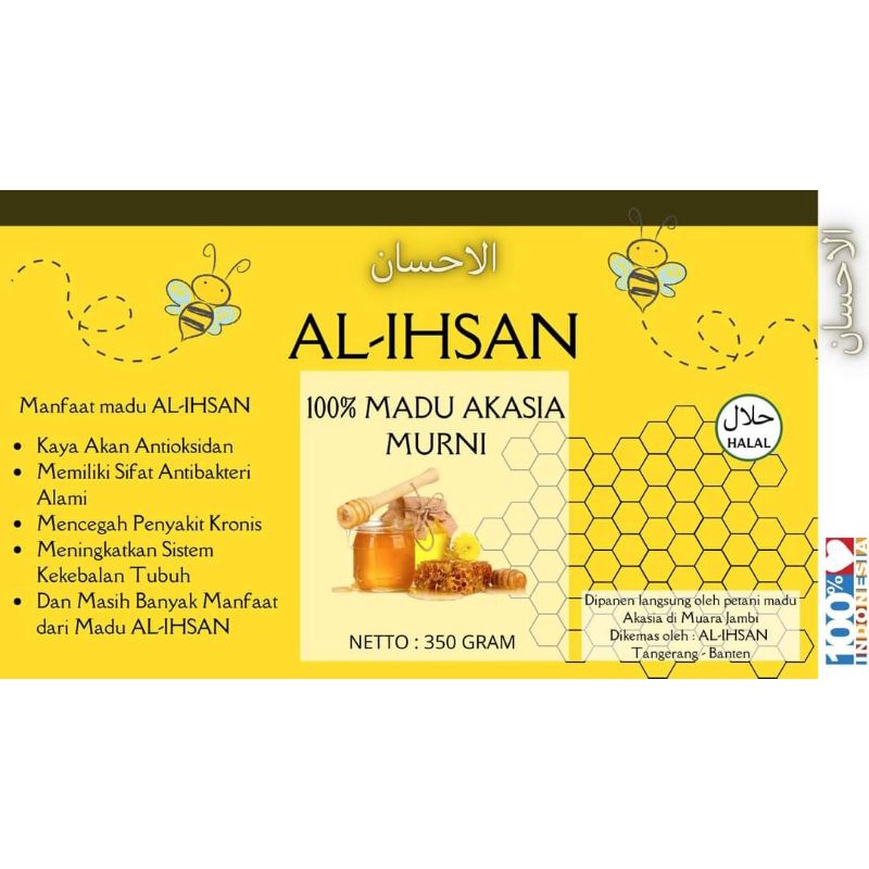 

Madu Akasia Carva murni 100%