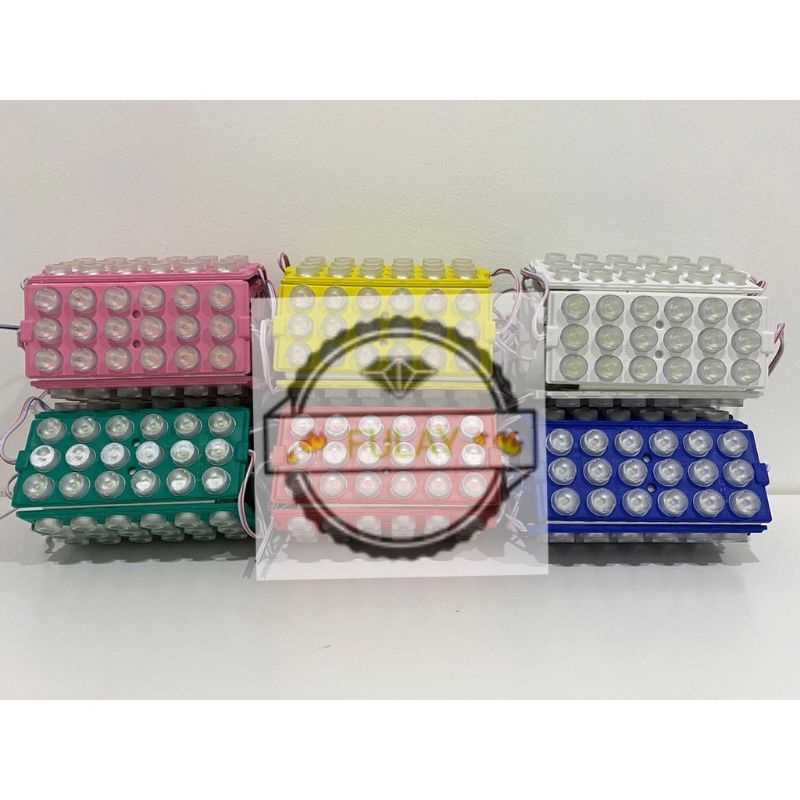 Lampu LED Module  1mata 1,5W/3mata 3W/6mata 6W /12 &amp; 24 Volt / LED