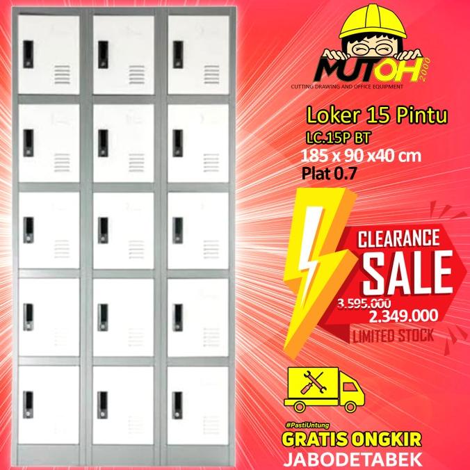 

Loker Besi Locker Besi 15 Pintu (Door Steel Locker) Importa Lc-15Pbt Terlaris