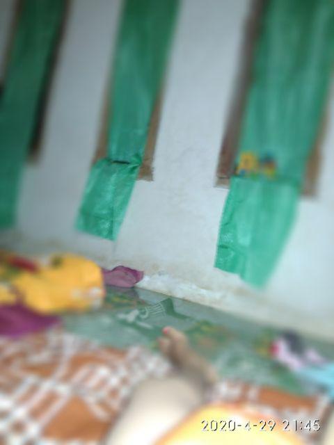 Gamis Batik Anak Kombinasi(balpong)