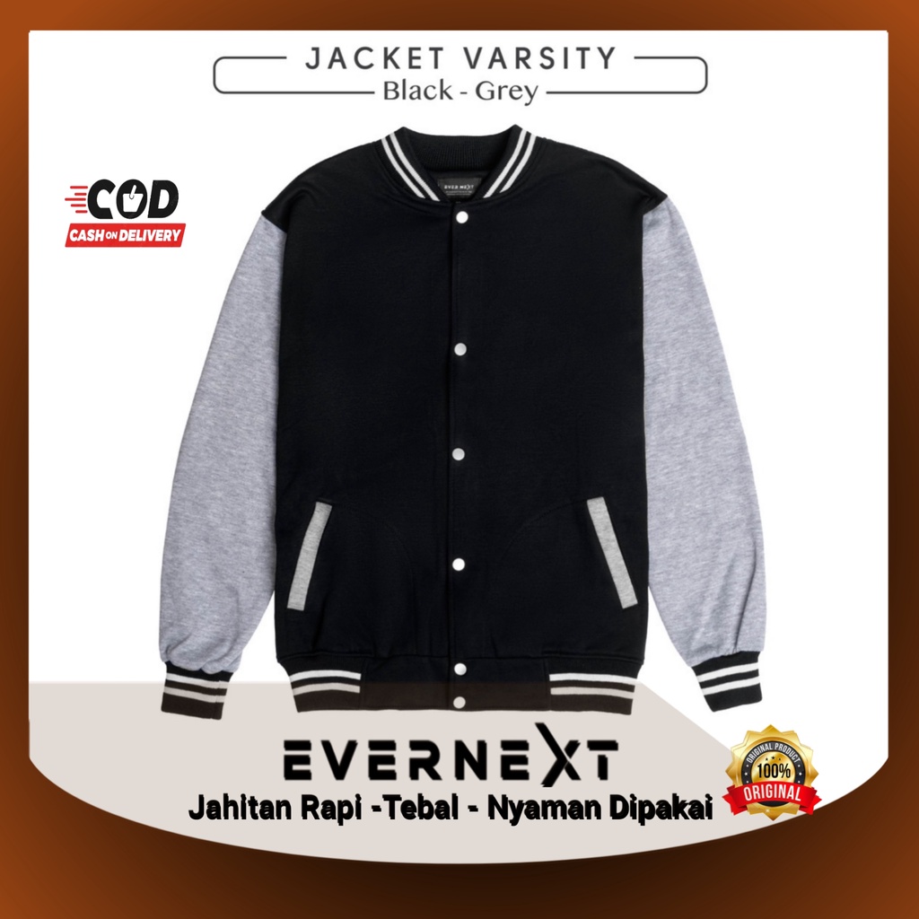 Jaket Varisty Baseball Pria Premium Keren Terbaru