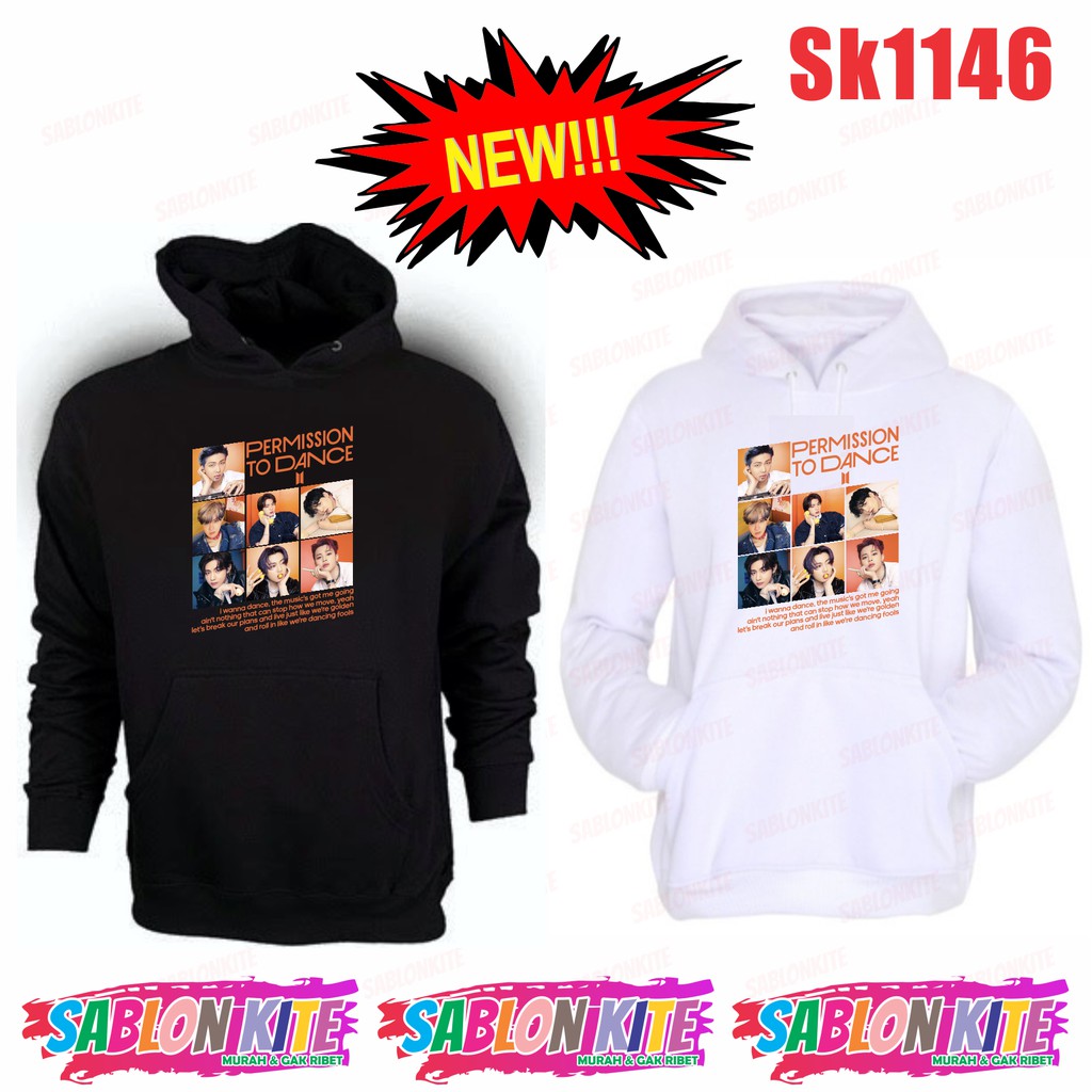 MURAH!!! HOODIE SWEATER KPOP PERMISSION TO DANCE FULL SK1146