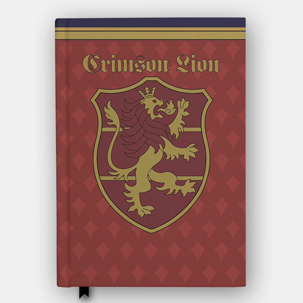 

Buku Crimson Lion Magic Knight Black Clover Anime Custom Diary Jurnal Cosplay Hardcover