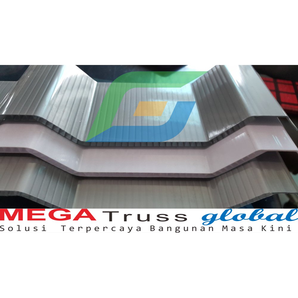 Atap Polycarbonat Twinlite Greca - Material Bahan Bangunan-polikarbonat murah