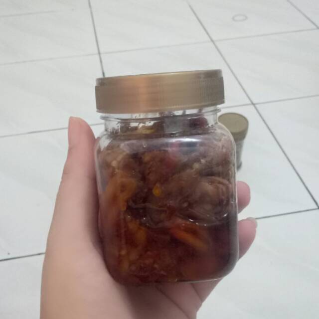 

Cumi asin sambal bawang