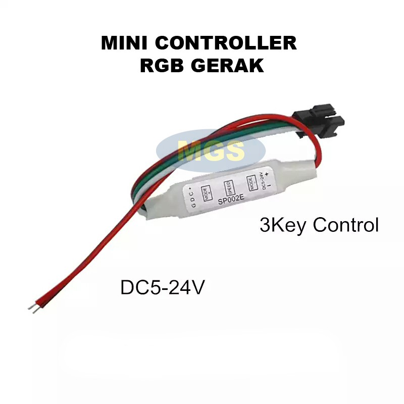 10Pcs Mini Controller RGB Gerak