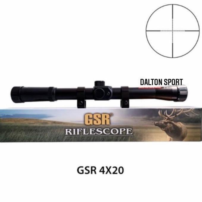 TELESCOPE GSR 4X20 - TELESCOPE MURAH