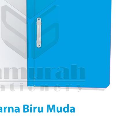 

✱ Map Busines File Polos Folio Jenia / Bisnis File Acco Plastik A4 Lusin - Biru Muda ☝