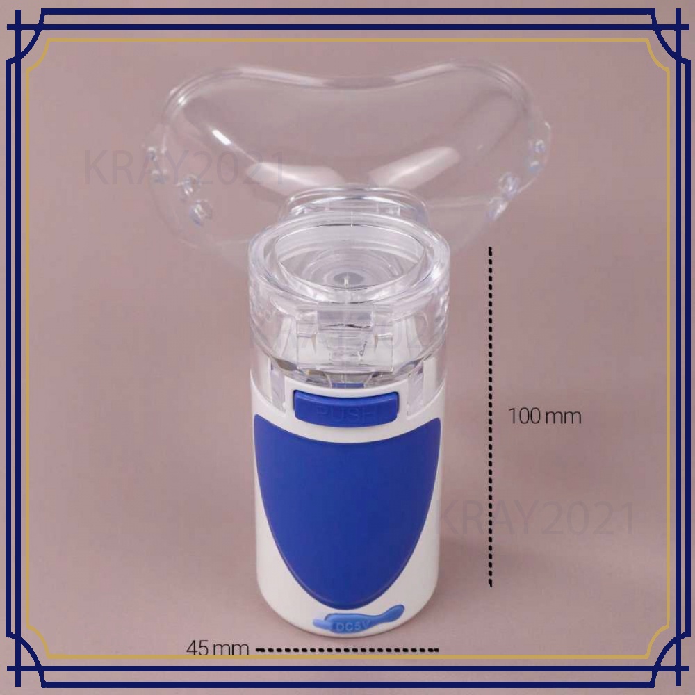 TaffOMICRON Alat Terapi Pernafasan Asma Inhale Nebulizer HT574