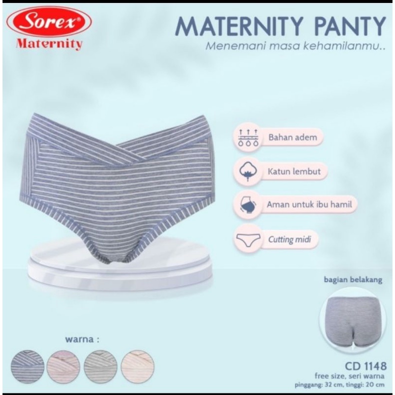 Celana Dalam Ibu Hamil Maternity panty Sorex 1148