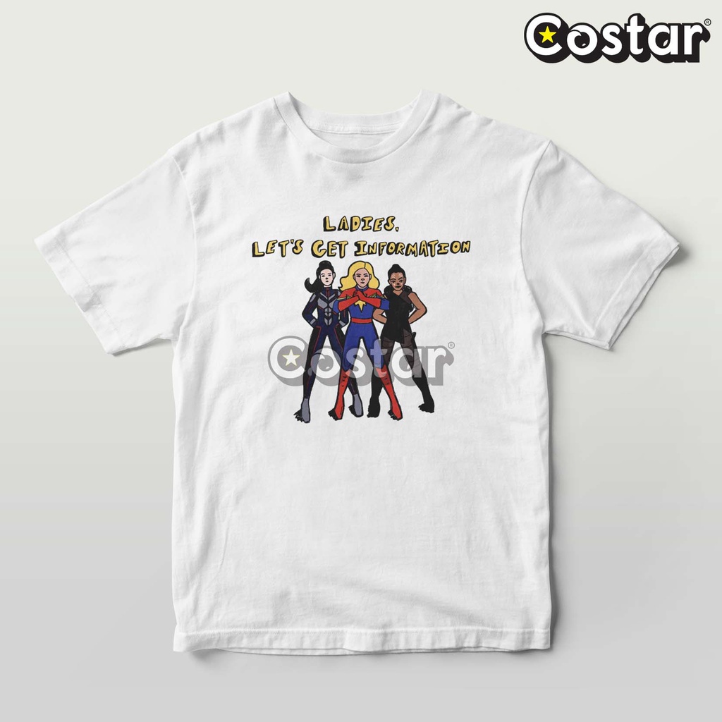 Kaos Miss Marvel Ladies Get Information Kamala Khan Bahan Combed Premium