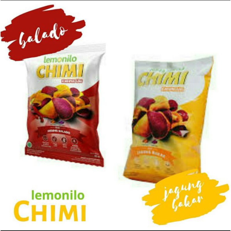 

LEMONILO CHIMI KERIPIK UBI RASA JAGUNG BAKAR/LEMONILO CHIMI UBI