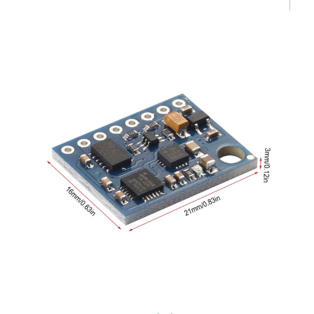 HW-579 Sensor Modules 9 Axis IMU Sensor TG3200/ITG3205 ADXL345 HMC5883