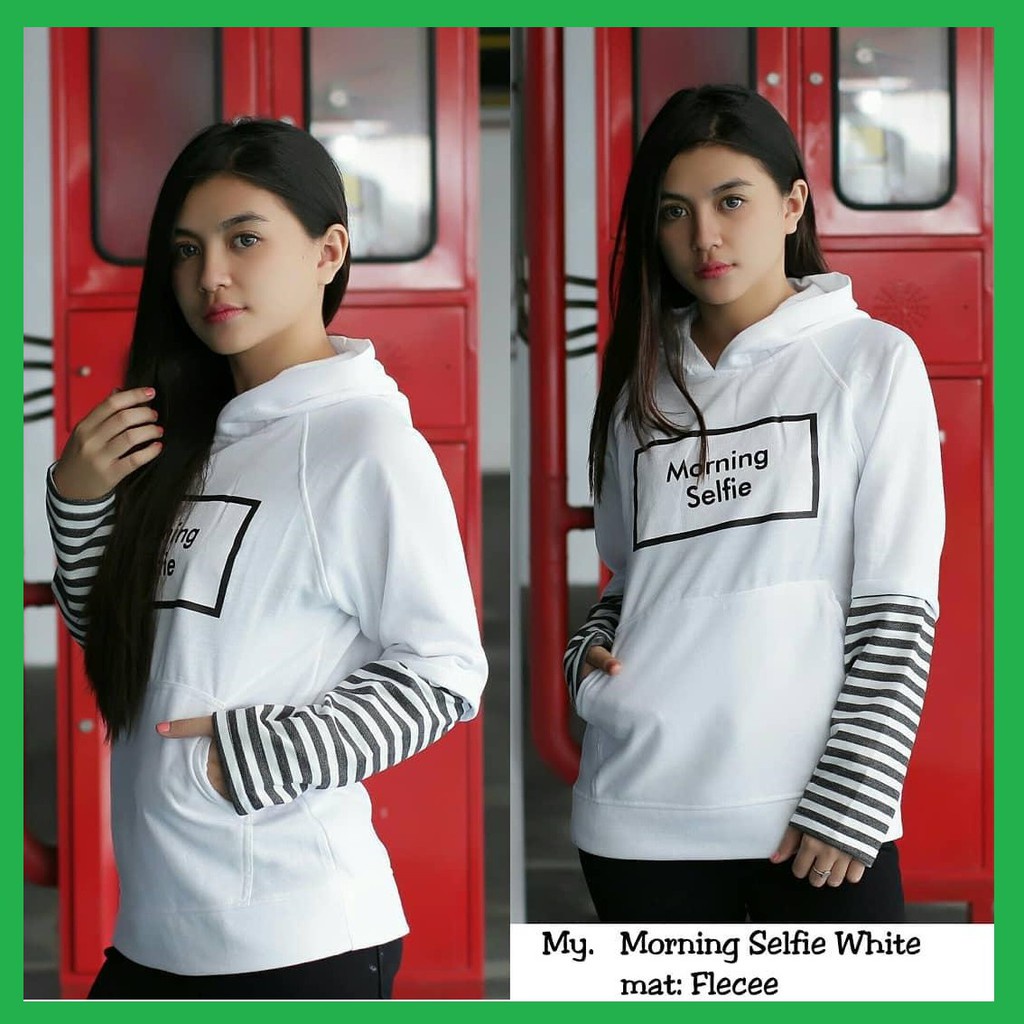 ✅✅  Morning Selfie Sweater Wanita On Stock