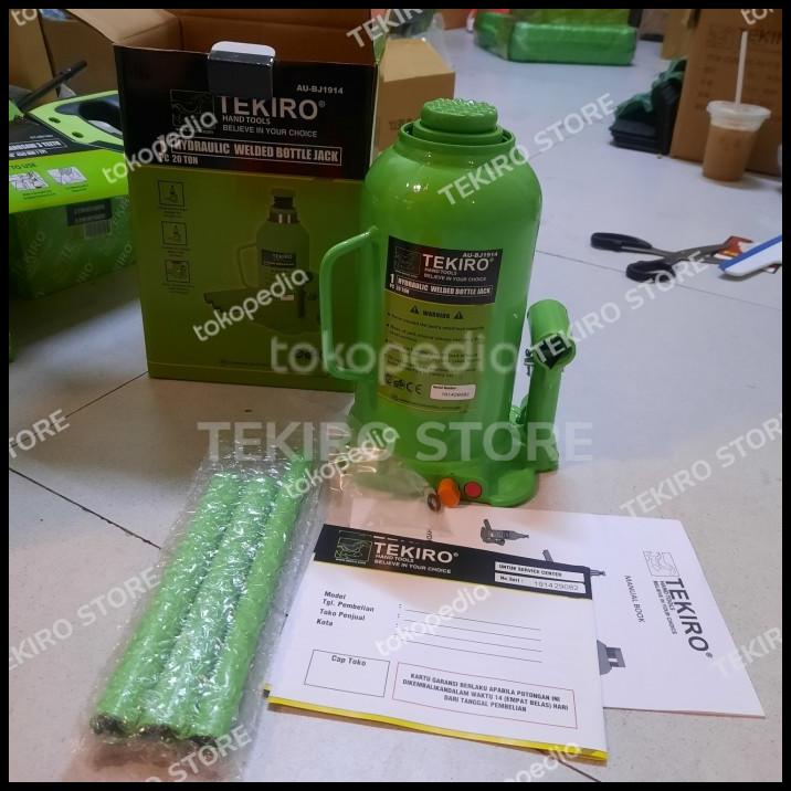 Tekiro Dongkrak Botol 20 Ton / Dongkrak Mobil Hidraulik