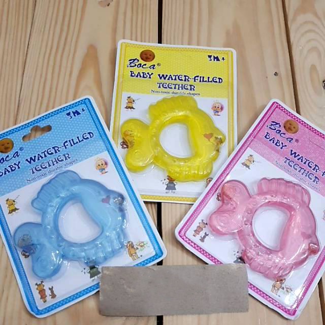 Teether Bayi - Mainan Gigit Bayi - Gigitan Bayi Karet - Mainan Edukasi Anak