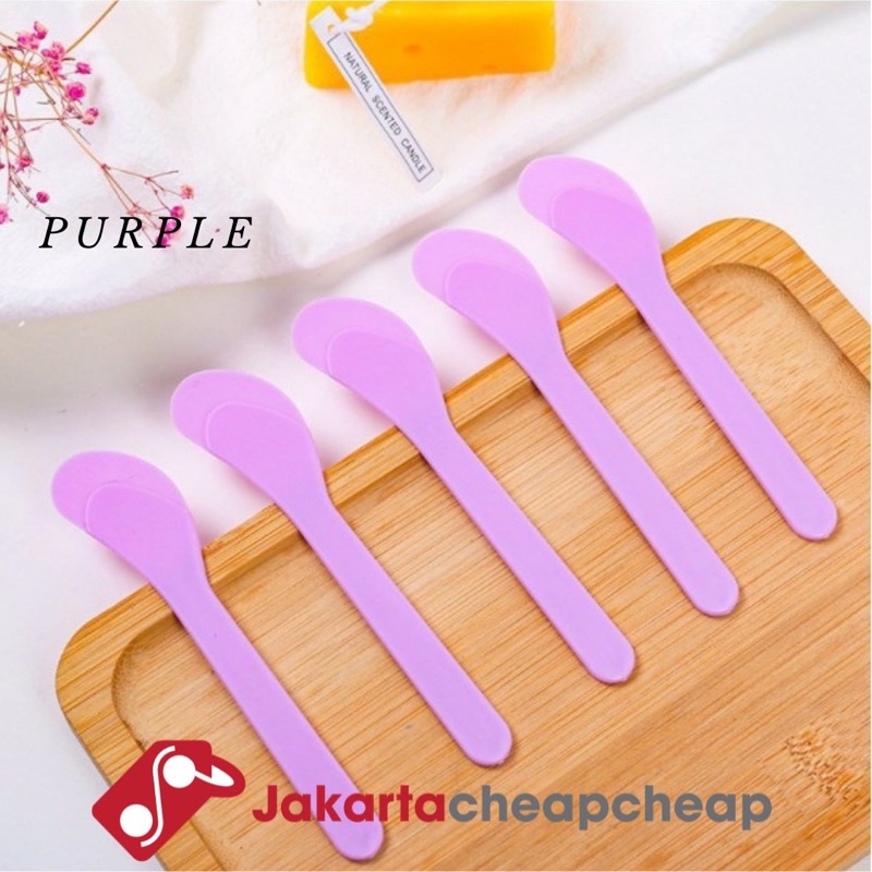 JCA20 Spatula Masker Murah Silikon Masker Sendok Facial Kuas Masker