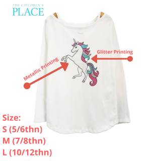  BEST SELLER FLIP SEQUIN  SHAKEY Kaos  anak  Place Girl Tee 