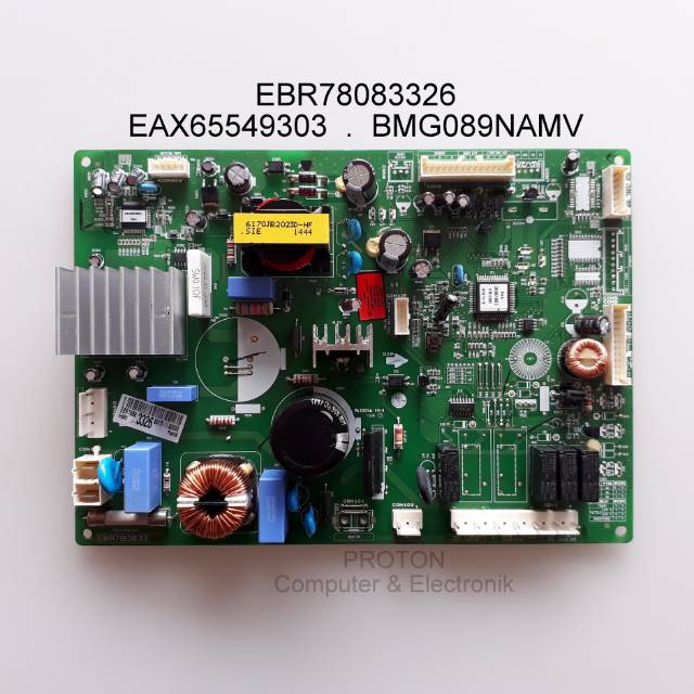 mainboard modul kulkas freezer LG inverter Refigerator EBR780833 EBR78083326 EAX65549303 BMG089NAMV