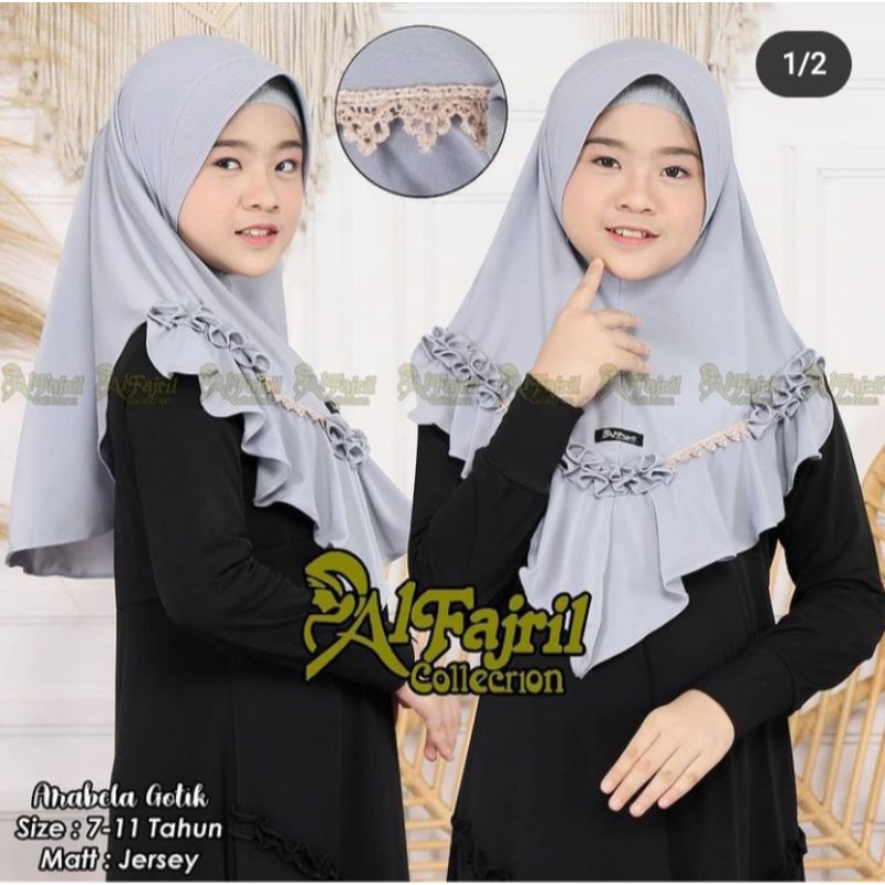 jilbab anak ori Al fajri