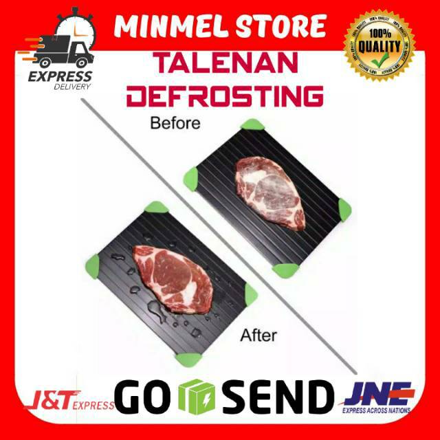 TALENAN/NAMPAN MULTIFUNGSI PENCAIR DAGING BEKU ALAMI TELENAN DEFROSTING