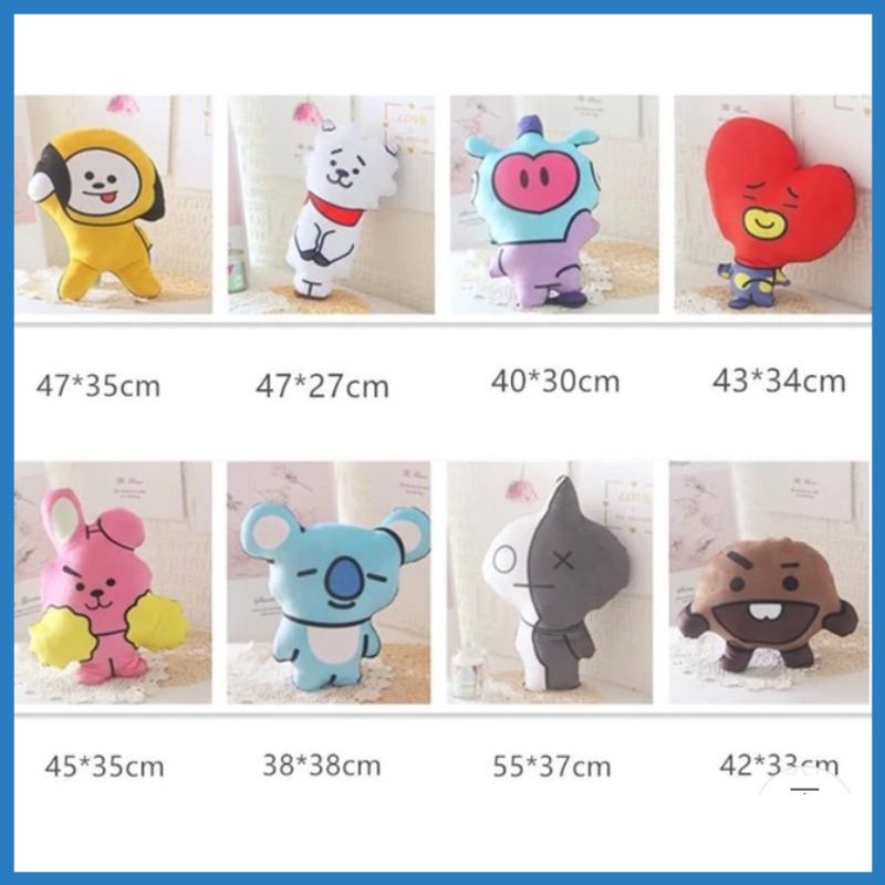 BONEKA LEMBUT Uy7 BONEKA BTS BTS21 BAND KOREA COOKY PINK JUNGKOOK