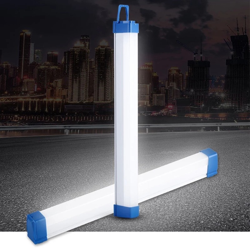 Hot Sale/3Mode USB Charging Led Light Bar/Strip Lampu Tenda Camping Magnet/Lemari Lemari Lemari Showcase Charging Lampdengan Pengait/Tabung Lampu Camping Outdoor