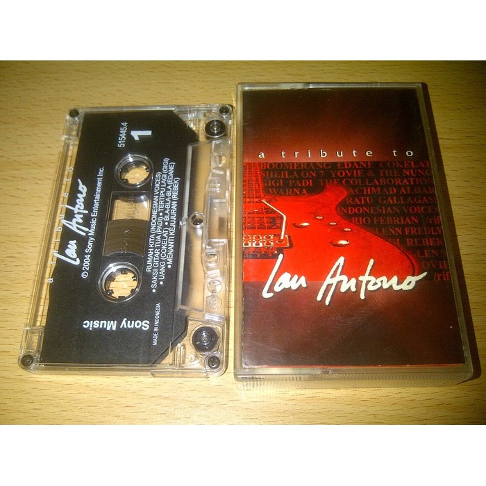 Tribute to Ian Antono 2004 ORIGINAL KASET (Khusus Kolektor) Padi GIGI Cokelat EdanE