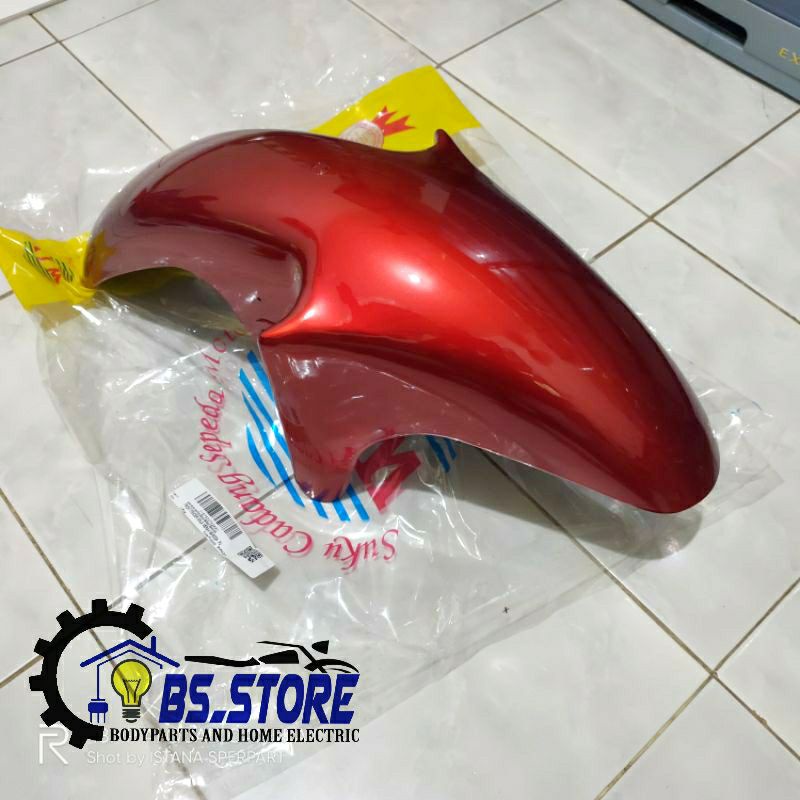 SPAKBOR DEPAN NINJA MERAH PUTIH HITAM MERAH MAROON HIJAU