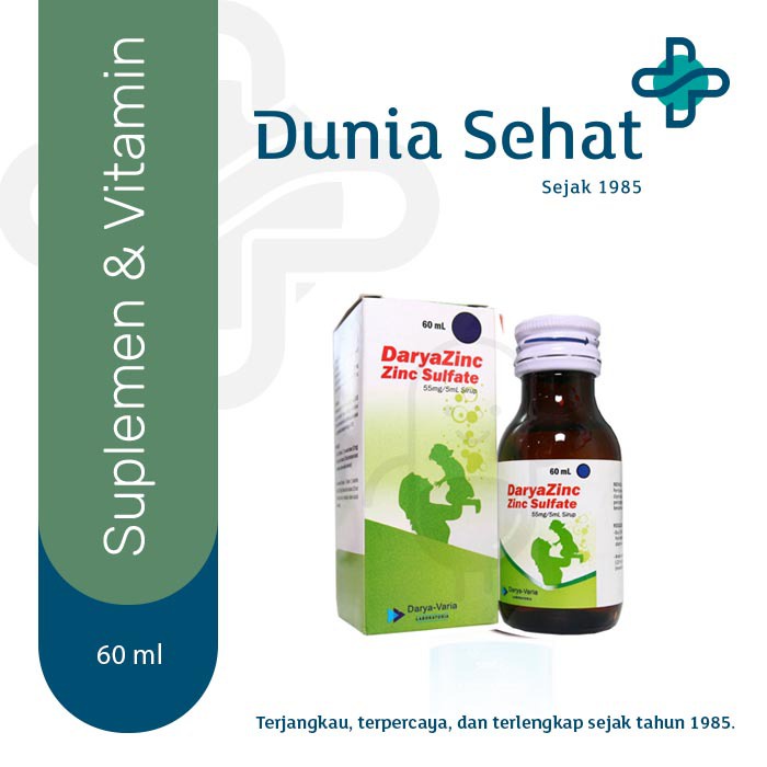 

Daryazinc Syrup 60ml