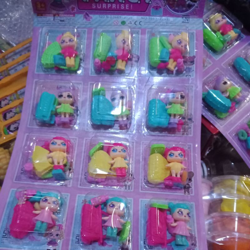 

LOL mainan isi 12pcs (boneka+perlengkapan)