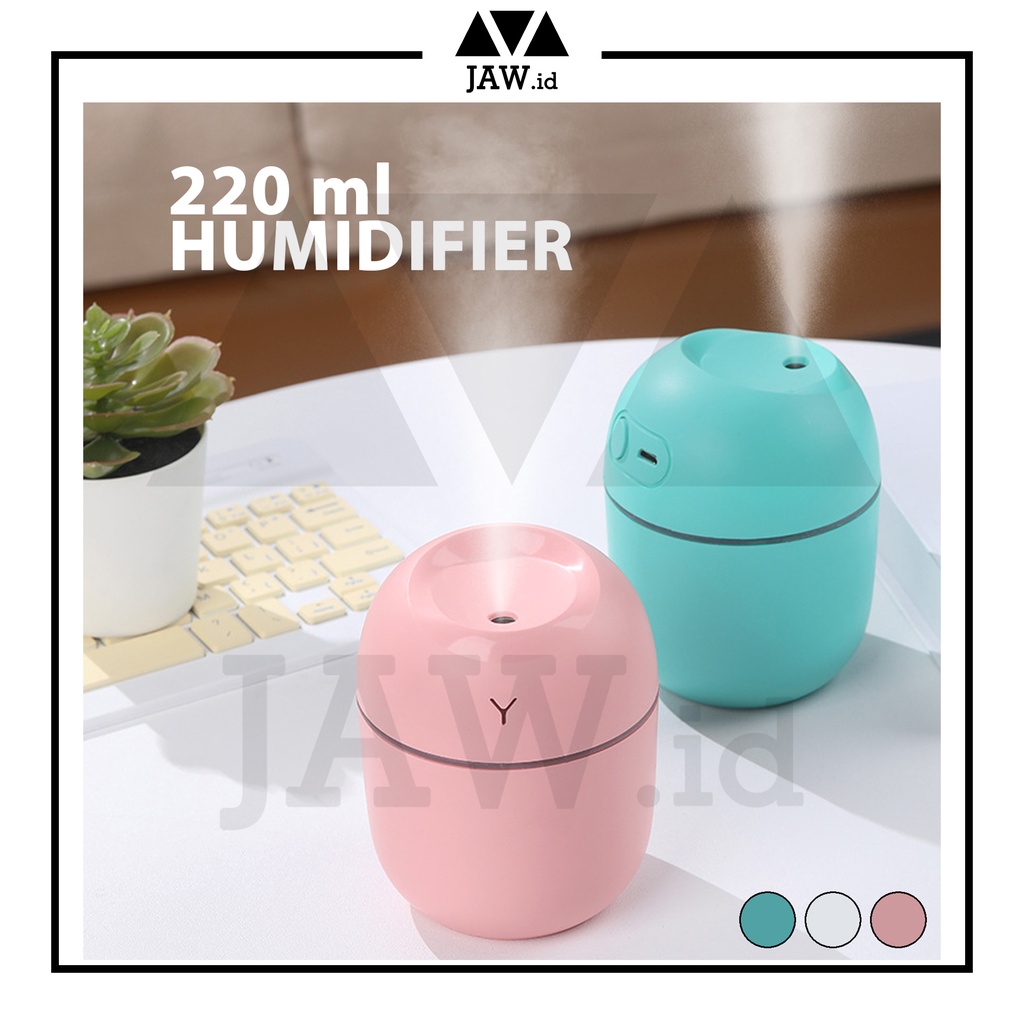 JAW.ID Mini Portable Egg Humidifier Diffuser USB MINI air Purifier Oil Diffuser