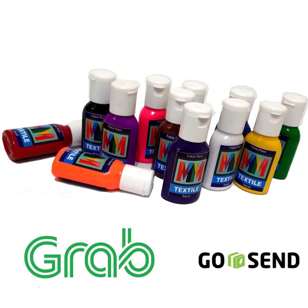  Cat  Lukis  Textile 5 Warna Primer 30ml Shopee  Indonesia