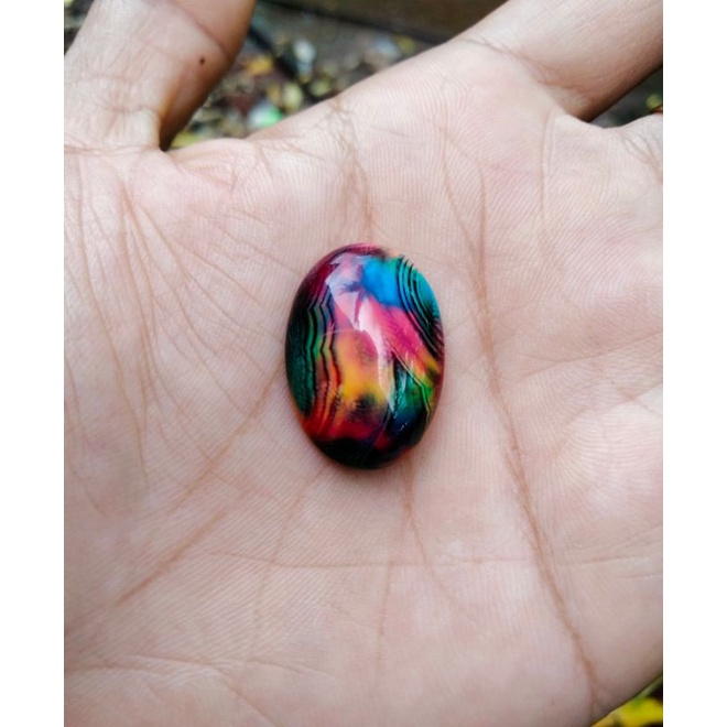 batu rubah pelangi loston