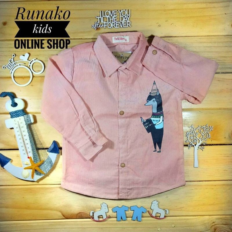 Kemeja Kodorai motif