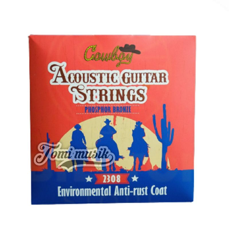 SENAR GITAR ORIGINAL AKUSTIK COWBOY STRINGS 010