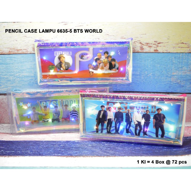 

pencil Case/kotak pensil lampu