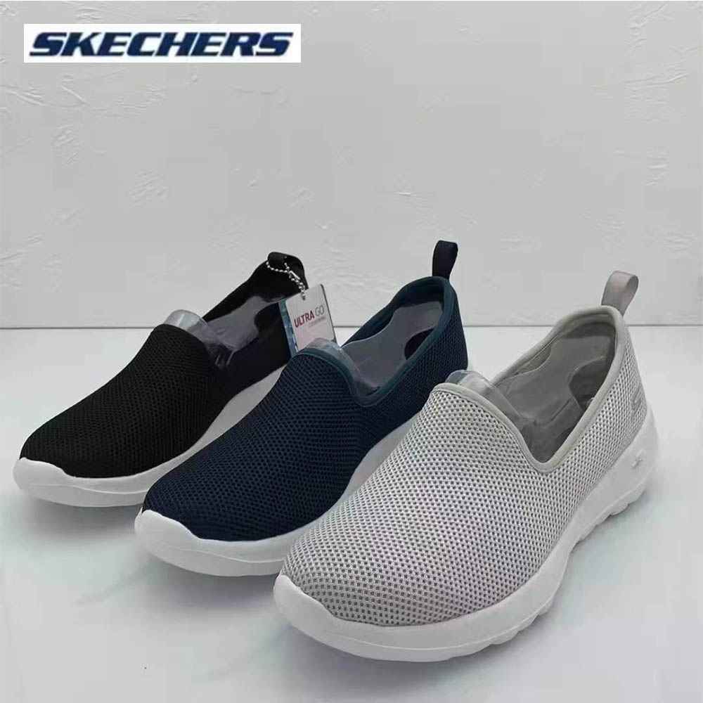 SKECHERS sepatu sneakers wanita tanpa  shoes  slip