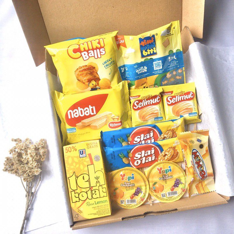 

SNACK BOX / GIFT BOX / Snack Box Murah / Gift Box Birthday / Gift Box