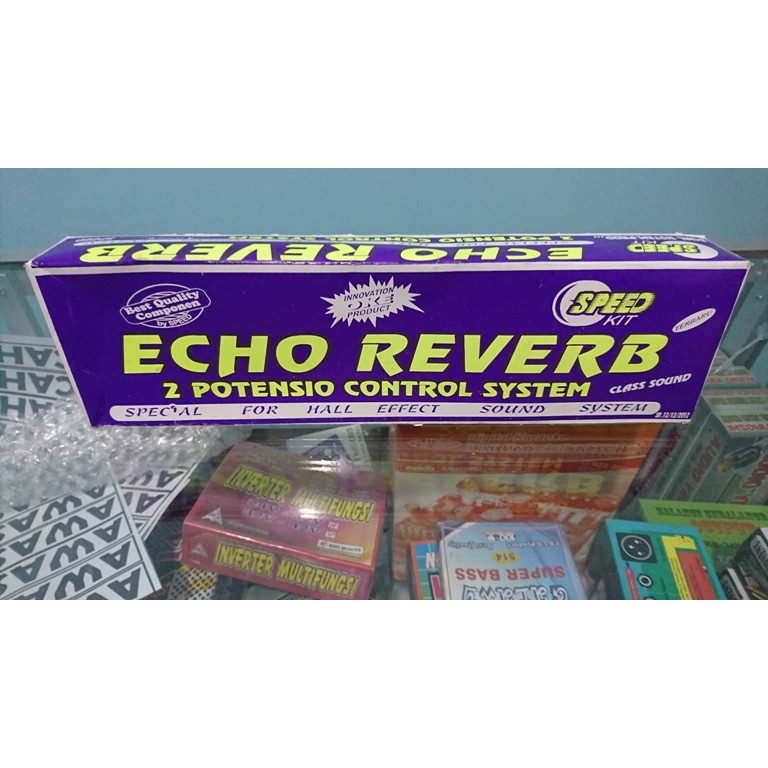 ECHO REVERB 2 POTENSIO CONTROL SYSTEM SPEED REVERBERATION