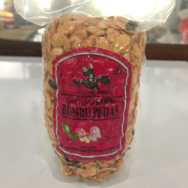 

Kacang koro bumbu pedas