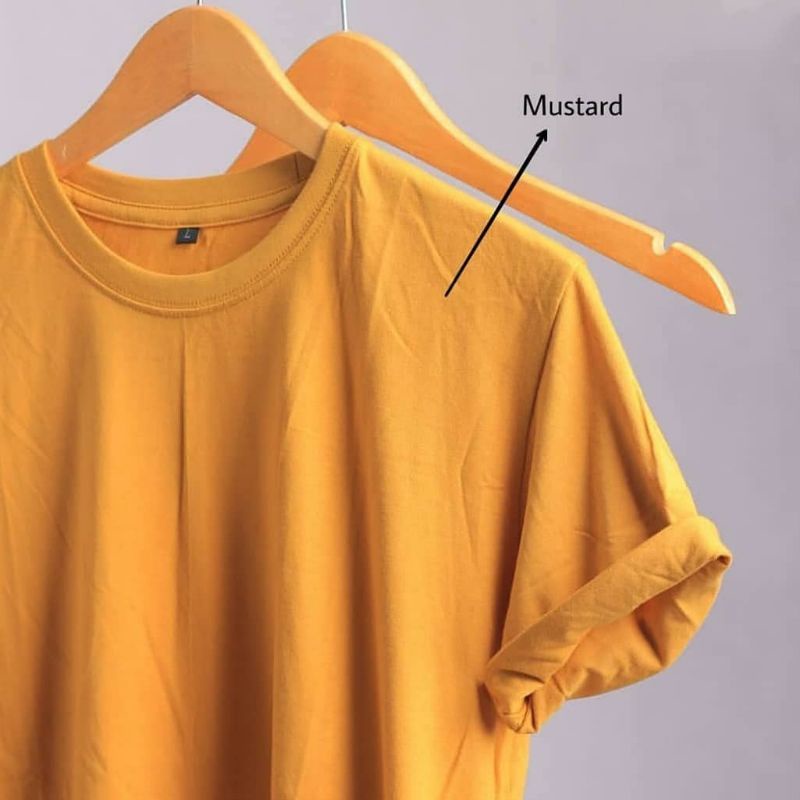 PROMO ( BISA COD ) KAOS POLOS O-NECK PRIA WANITA T-SHIRT CASUAL BAJU UNISEX V-NECK OVERSIZE KATUN OB