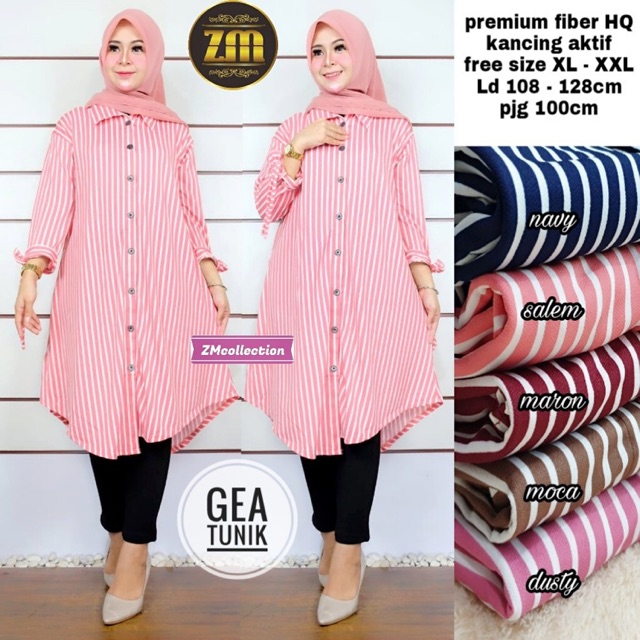 Gea tunik ori zm /tunik busui /tunik Murah ori solo/tunik motif /tunik terbaru