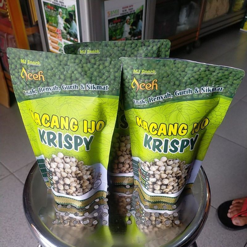 

kacang krispy khas Aceh | kacang hijau krispi khas aceh