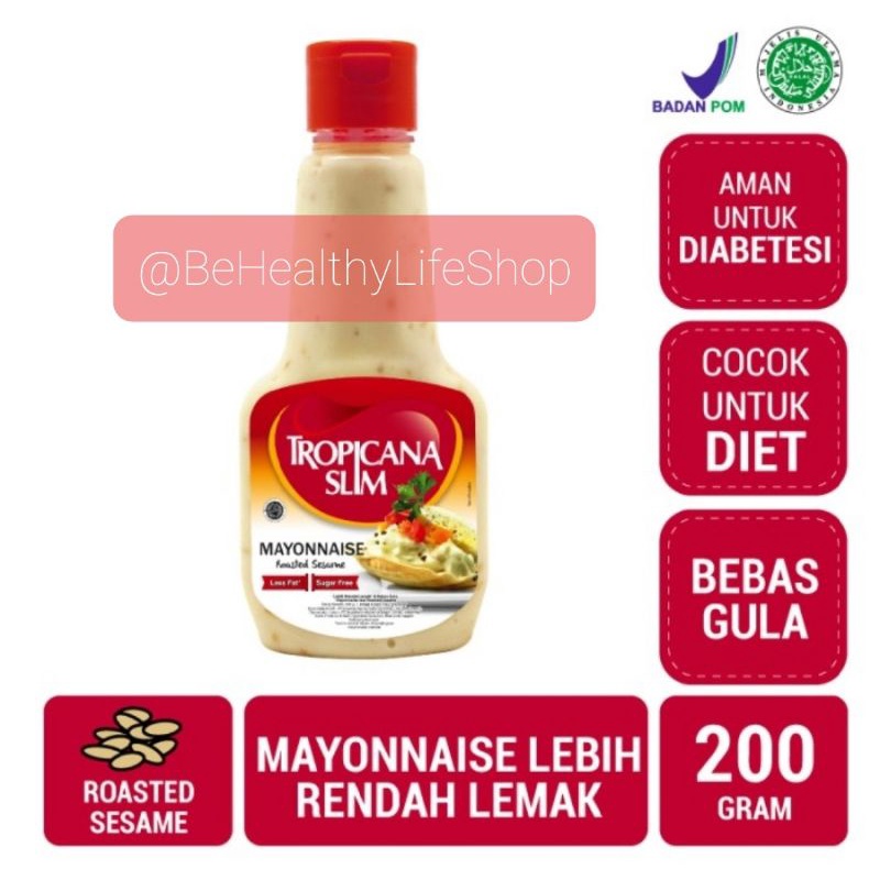 

Tropicana Slim Mayonnaise Roasted Sesame 200 gr