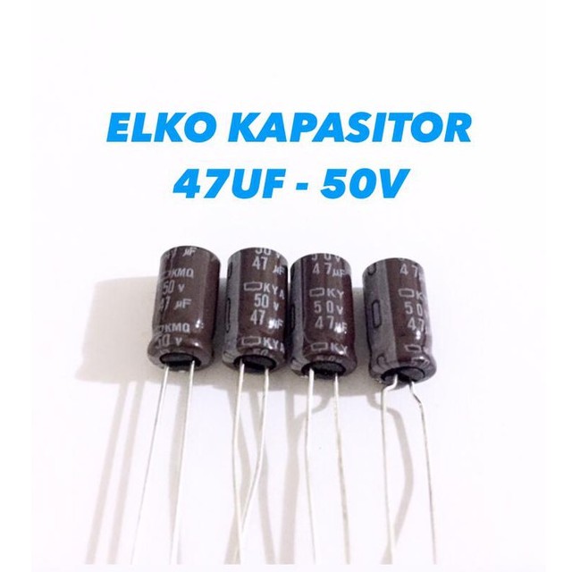 ELKO KAPASITOR 47UF - 50V