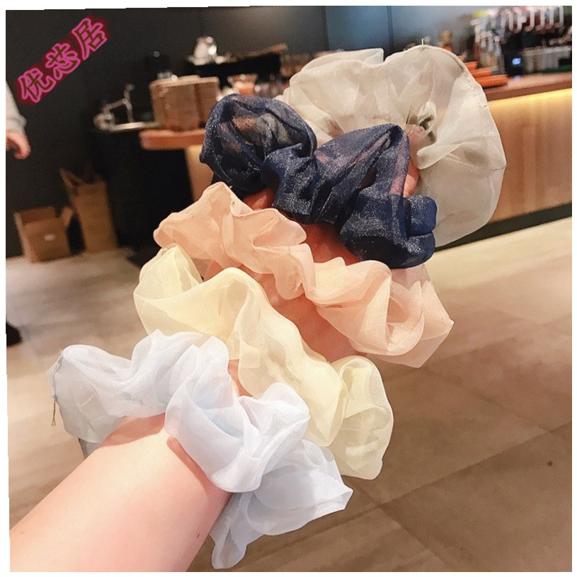 FYGALERYSURABAYA ACC157 Ikat Rambut Wanita Karet Rambut Scrunchie Cepol Anak Polos